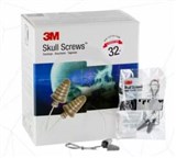 3M SKULL SCREWS CORDED EARPLUGS 120 PAIRSBOX