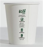8OZ TRULY ECO PLAIN WHITE CUP CTN1000