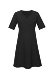 BIZ CORPORATES WOMENS SIENA EXTENDED SLEEVE DRESS