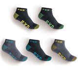 FXD WORK ANKLE SOCK ASSORTED 5 PACK