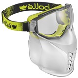 BOLLE UNIVERSAL PLATINUM CLEAR VENTED WITH FOAM  MOUTHGURAD SAFETY GOGGLES