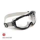 BOLLE UNIVERSAL PLATINUM CLEAR SEALED SAFETY GOGGLES