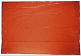 PVC WELDING CURTIN W CABLE TIES RED