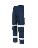 AIW UNISEX COTTON STRETCH RIPSTOP WORK PANTS WITH SEGMENTED TAPE