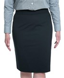 DAVID MARCS WOMENS RELAX FIT WOOL BLEND SKIRT