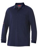 HARD YAKKA LONG SLEEVE POLO